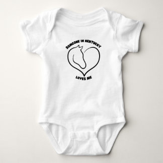 Iemand in Kentucky houdt van mij Baby Bodysuit