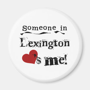 Iemand in Lexington Magneet