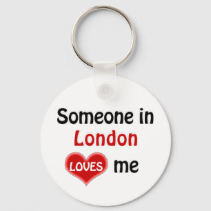 Iemand in Londen houdt van mij Sleutelhanger