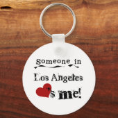 Iemand in Los Angeles Sleutelhanger (Voorkant)