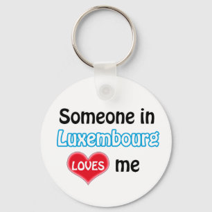 Iemand in Luxemburg houdt van mij Sleutelhanger