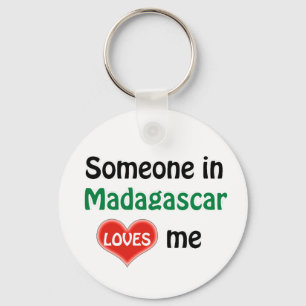 Iemand in Madagascar houdt van me Sleutelhanger