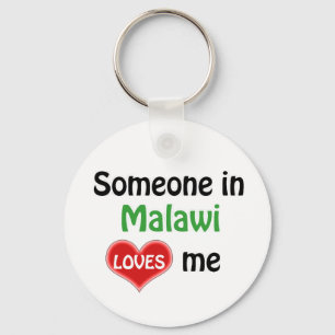 Iemand in Malawi houdt van me Sleutelhanger
