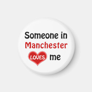 Iemand in Manchester houdt van mij Magneet