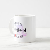 Iemand in Maryland houdt van me in de Mok van koff (Voorkant links)