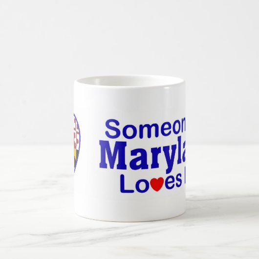 Iemand in Maryland houdt van mij Koffiemok (Center)