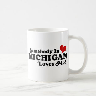 Iemand in Michigan houdt van mij Koffiemok