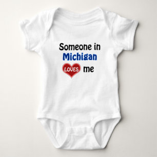 Iemand in Michigan houdt van mij Romper