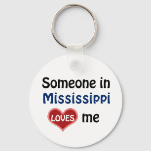 Iemand in Mississippi houdt van me Sleutelhanger
