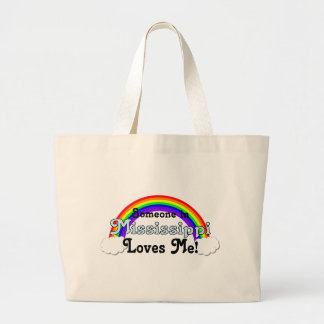 Iemand in Mississippi houdt van mij Grote Tote Bag