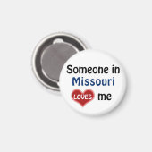 Iemand in Missouri houdt van mij Magneet (Voorkant / Achterkant)