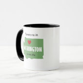 Iemand in Nederland houdt van mij Mok (Voorkant links)