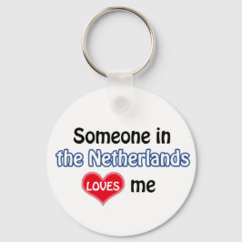 Iemand in Nederland houdt van mij Sleutelhanger