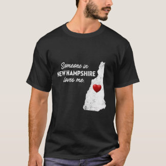Iemand in New Hampshire houdt van me New Hampshire T-shirt