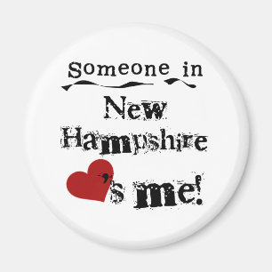 Iemand in New Hampshire houdt van mij Magneet