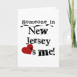 Iemand in New Jersey houdt van me Kaart