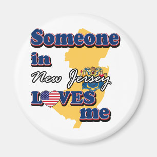 Iemand in New Jersey houdt van mij Magneet