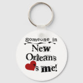Iemand in New Orleans Sleutelhanger (Voorkant)