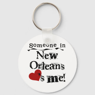Iemand in New Orleans Sleutelhanger