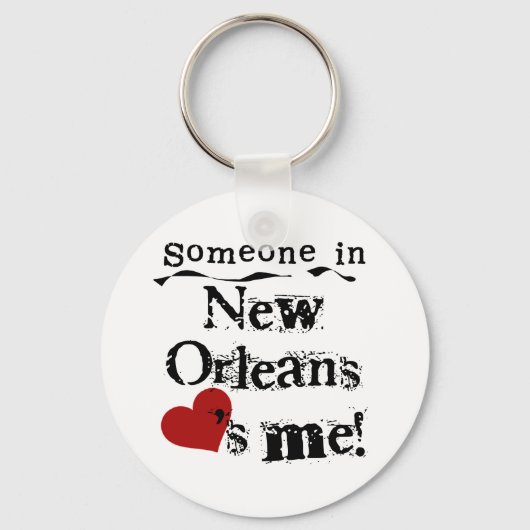 Iemand in New Orleans Sleutelhanger (Voorkant)