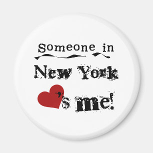 Iemand in New York houdt van mij Magneet