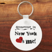 Iemand in New York houdt van mij Sleutelhanger (Voorkant)