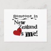 Iemand in Nieuw Zeeland houdt van me Briefkaart (Voorkant)