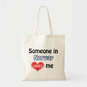 Iemand in Noorwegen houdt van mij Tote Bag