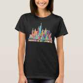 Iemand in NY houdt van mij T-shirt (Voorkant)