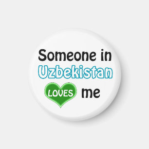 Iemand in Oezbekistan houdt van mij Magneet