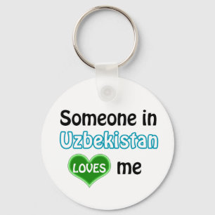 Iemand in Oezbekistan houdt van mij Sleutelhanger
