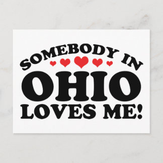 Iemand in Ohio houdt van mij Briefkaart