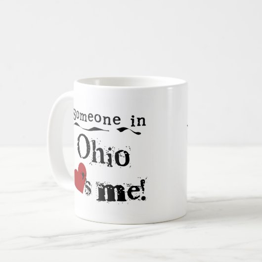 Iemand in Ohio houdt van mij Koffiemok (Voorkant links)