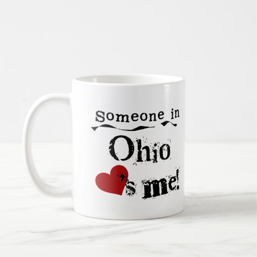 Iemand in Ohio houdt van mij Koffiemok (Links)