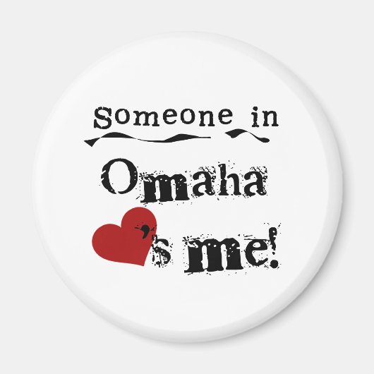 Iemand in Omaha Magneet (Voorkant)