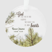 Iemand in onze HeartsAcrylversiering Ornament (voorkant)