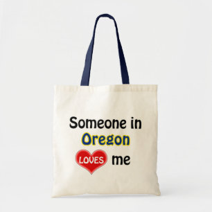 Iemand in Oregon houdt van mij Tote Bag