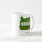 Iemand in Oregon Love Me Coffee and Tea Mok (Voorkant rechts)