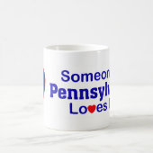 Iemand in Pennsylvania houdt van mij Koffiemok (Center)