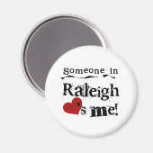 Iemand in Raleigh Magneet (Voorkant / Achterkant)
