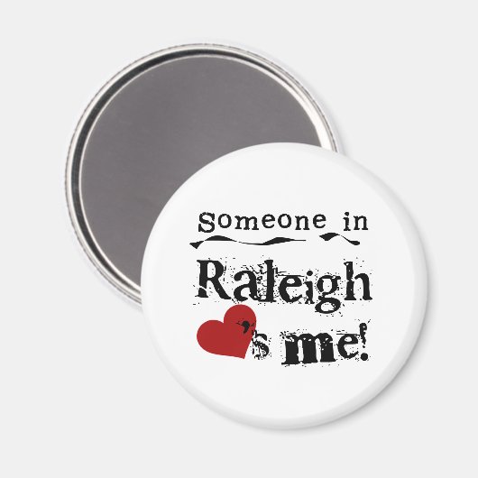 Iemand in Raleigh Magneet (Voorkant / Achterkant)