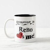 Iemand in Reno Tweekleurige Koffiemok (Links)