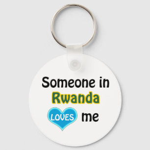 Iemand in Rwanda houdt van me Sleutelhanger