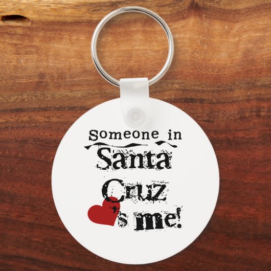 Iemand in Santa Cruz Sleutelhanger (Voorkant)