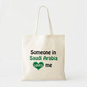 Iemand in Saudi-Arabië houdt van mij Tote Bag