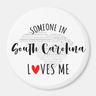 Iemand in South Carolina houdt van me Magnet
