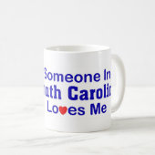 Iemand in South Carolina houdt van mij Koffiemok (Voorkant rechts)