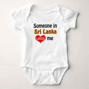 Iemand in Sri Lanka houdt van mij Romper