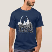 IEMAND IN ST. LOUIS HOUDT VAN ME T-SHIRT (Voorkant)