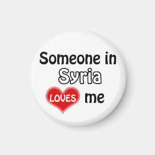 Iemand in Syrië houdt van mij Magneet